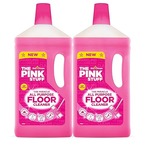 Stardrops - The Pink Stuff - The Miracle All Purpose Floor Cleaner - Pack Of 2, 676 Fl Oz (82375)